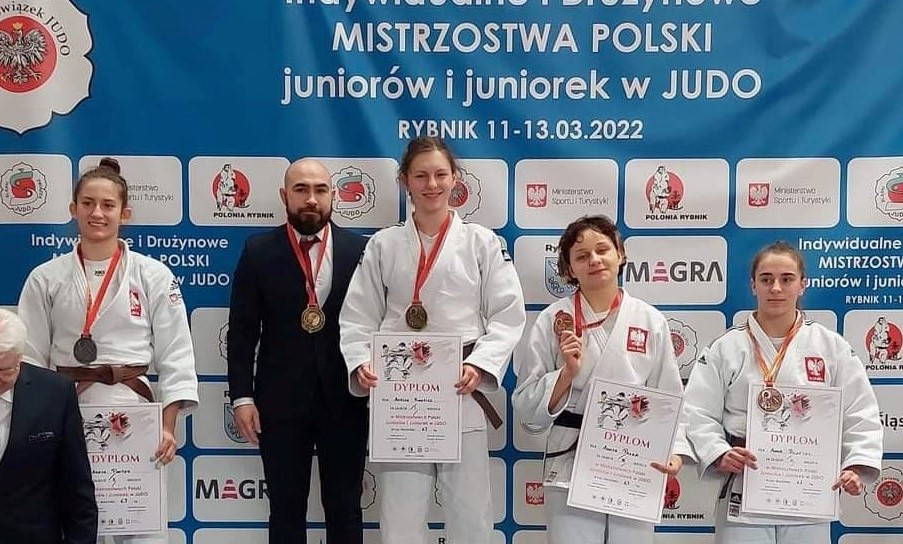 Amelia Konfisz z 3D-3 Mistrzem Polski Juniorów w judo