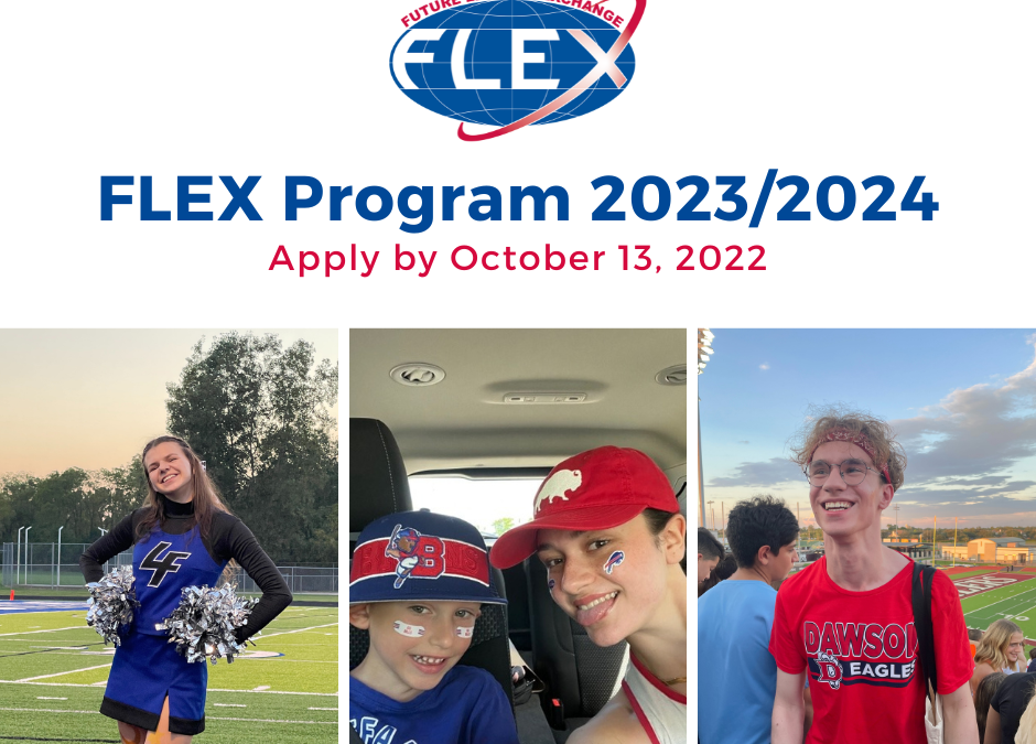 Konkurs w ramach programu FLEX – wyjedź na rok szkolny 2023/24 do USA!